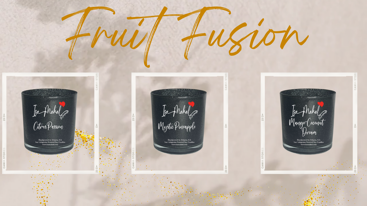 Isa Mahal Escentuals - Fruit Fusion Banner